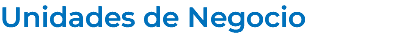 Unidades de Negocio 